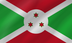 burundi flag wave