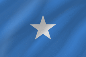 somalia flag wave